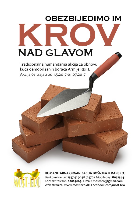 Akcija “Obezbijedimo im krov nad glavom 2017.godine”